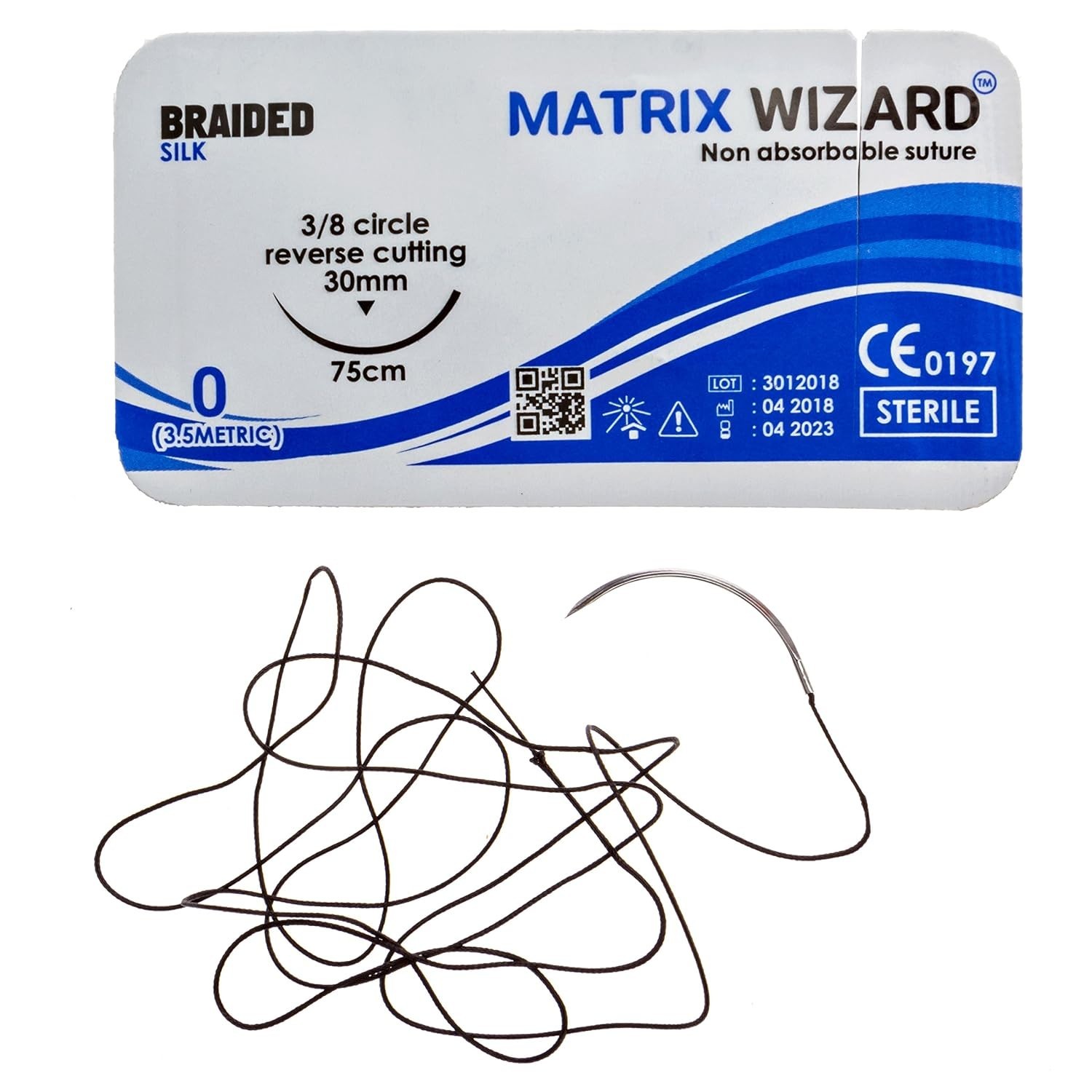 Sterile Suture Kit With Needles & Tools Medical Trauma Practice First Aid
