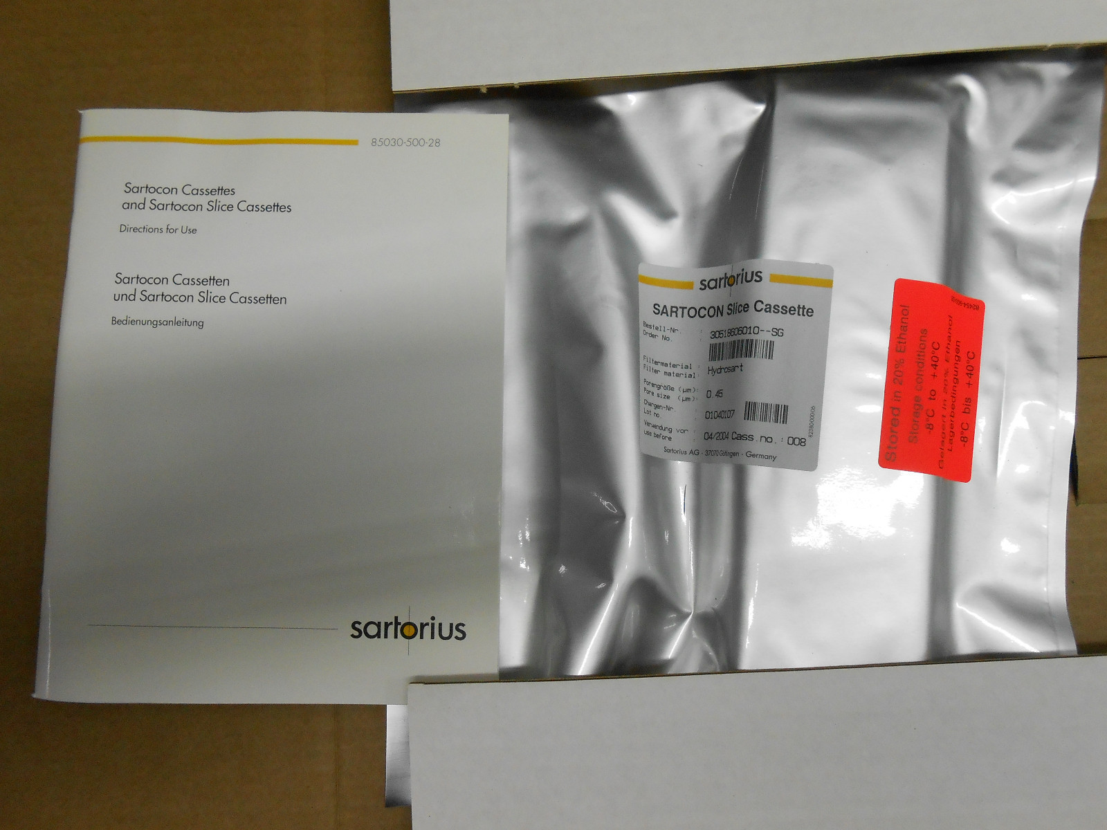 SARTORIUS 30518606010-SG SARTOCON SLICE CASSETTE