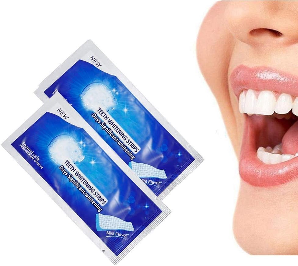 Teeth Whitening Stripes Whitening Kit Whitener Strap Kits for Tooth Oral Care No