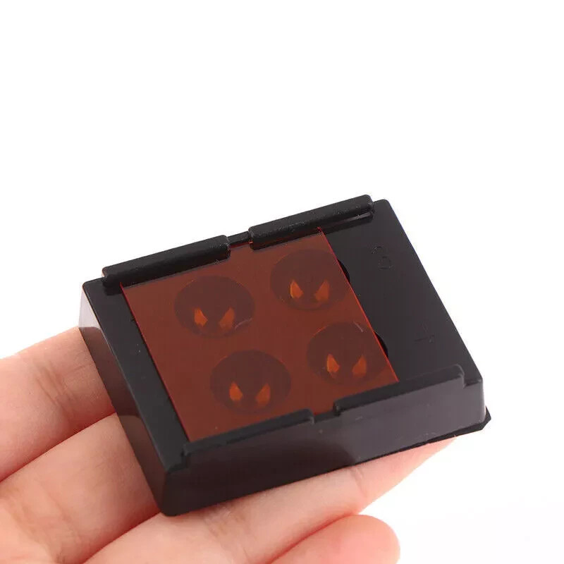 1 Pcs Dental 4 Well Mixing Wells with Light Shield Cover Palette Bonding Tray