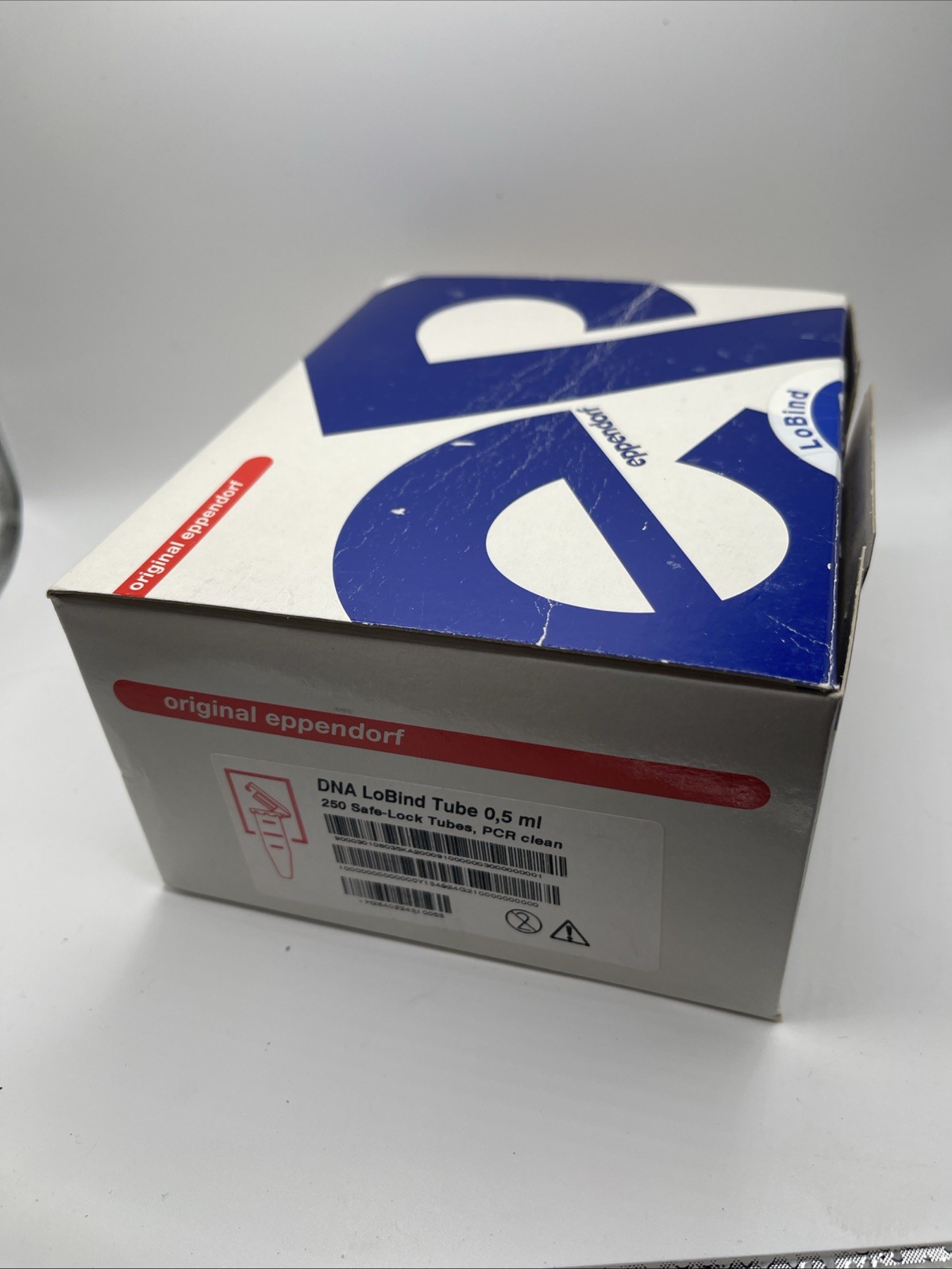 Eppendorf 0.5ml Safe-Lock DNA LoBind PCR Clean Tubes Open Box Unknown Quantity