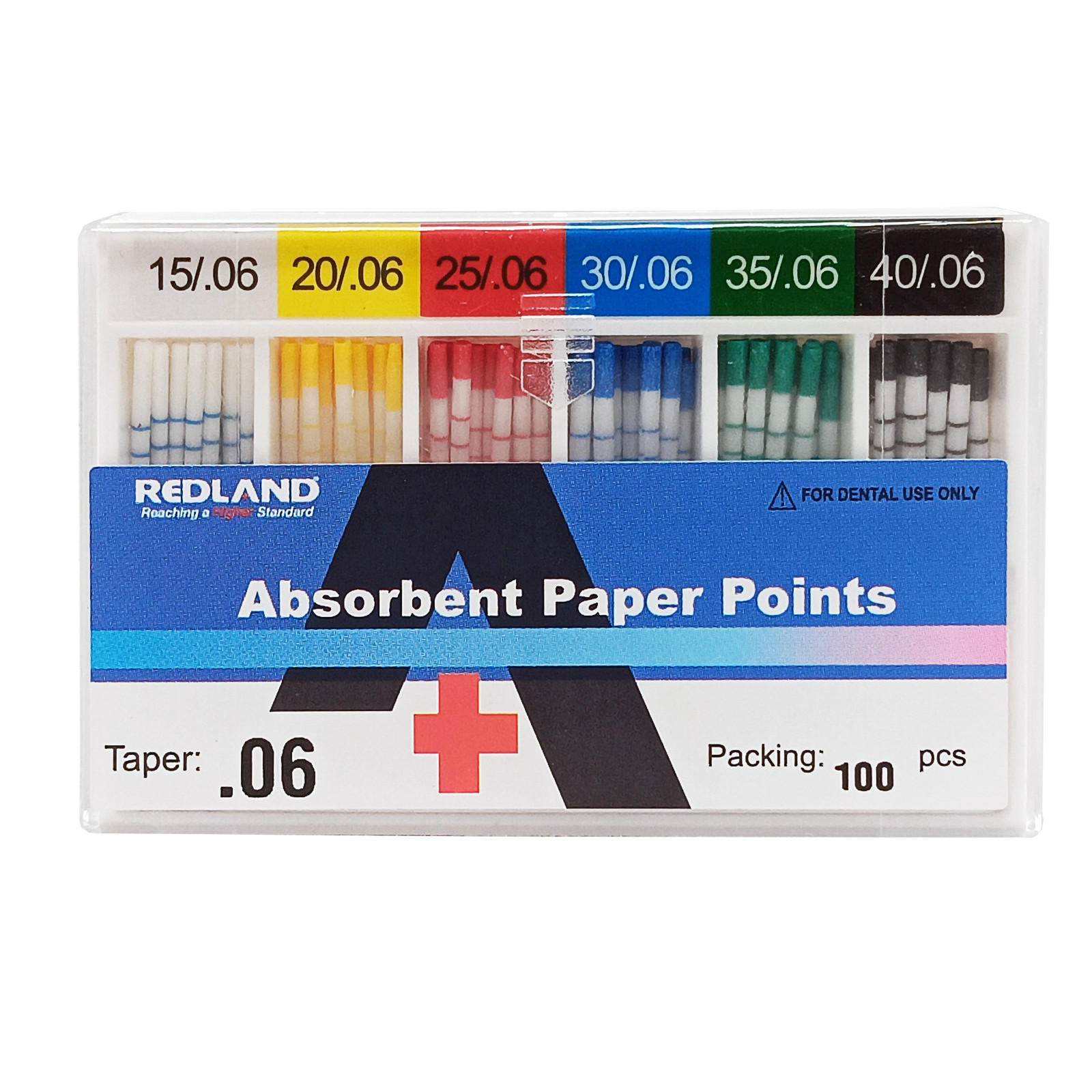 Dental MM Marked Absorbent Paper Points All Size sliding box (.02-.04-.06 Taper)
