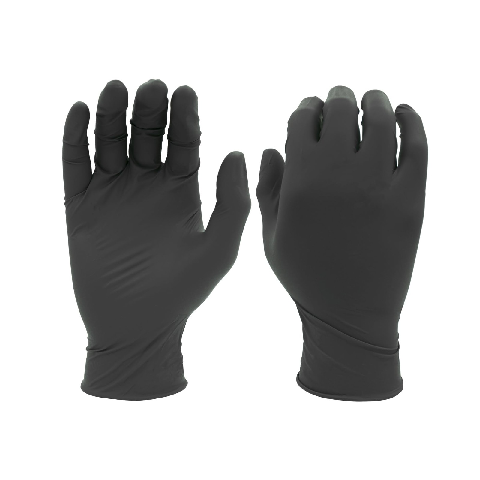 SHOWA 7700PFT Sustainable EBT Latex-Free, Powder-Free, X-Large, Black