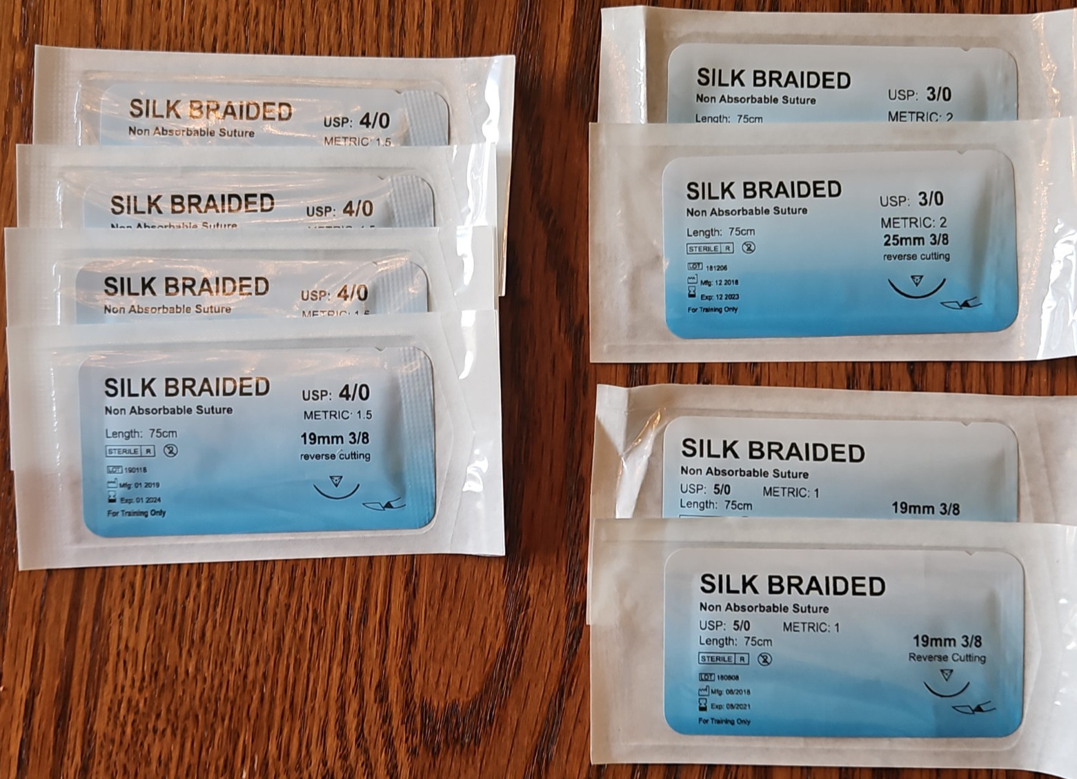 Artagia Med Survival Suture Training Kit – 25 Pieces 2nd Generation Model – NEW