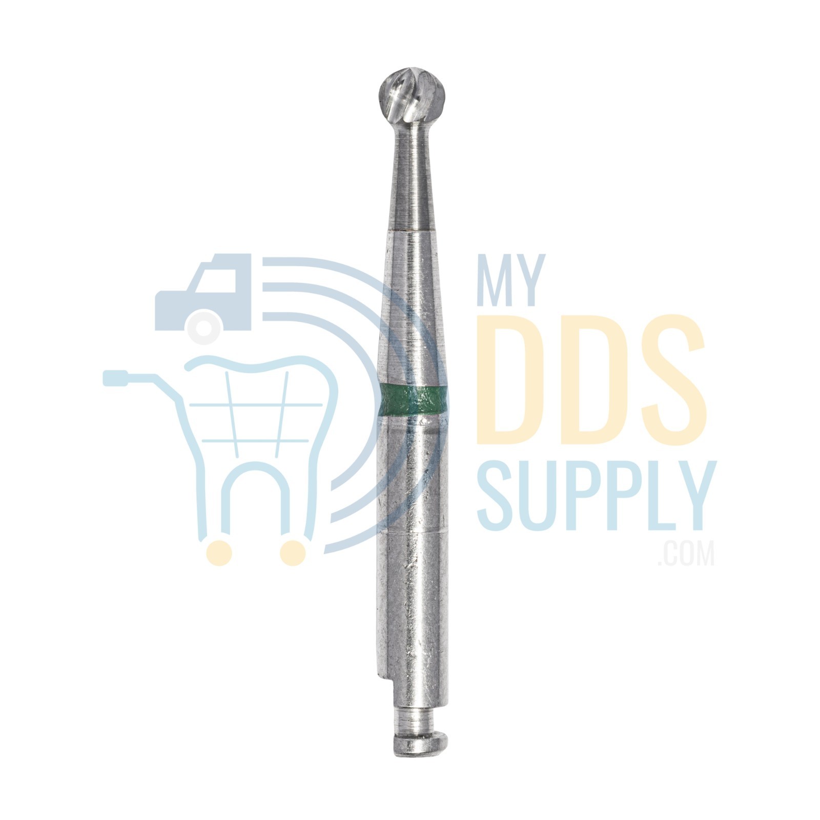 RA7 Round Dental Burs, 22mm (Pack of 20), Carbide for Slow Speed Handpiece