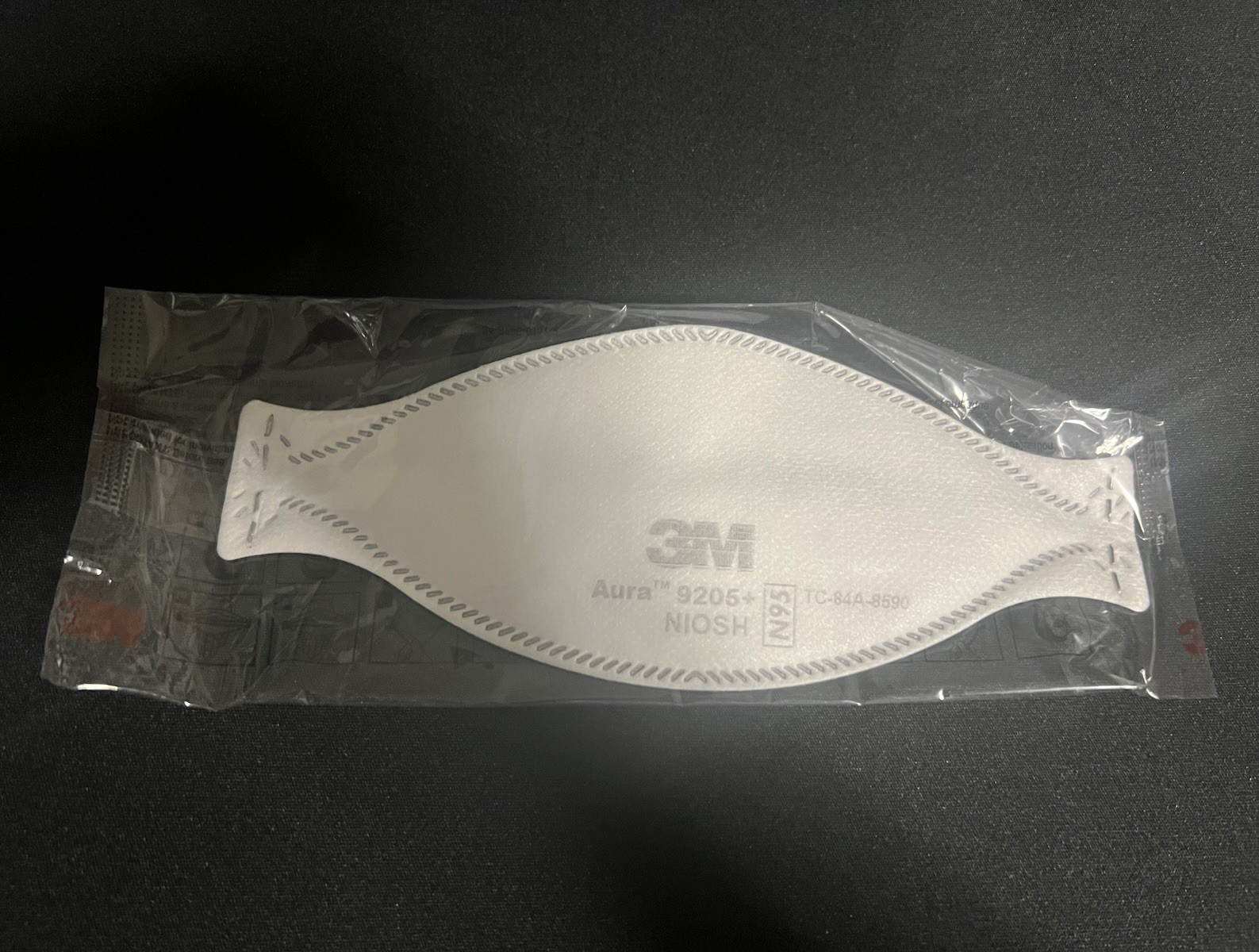 3M Aura 9205+ N95 NIOSH Disposable Particulate Respirator Mask, 20 pcs. per pack