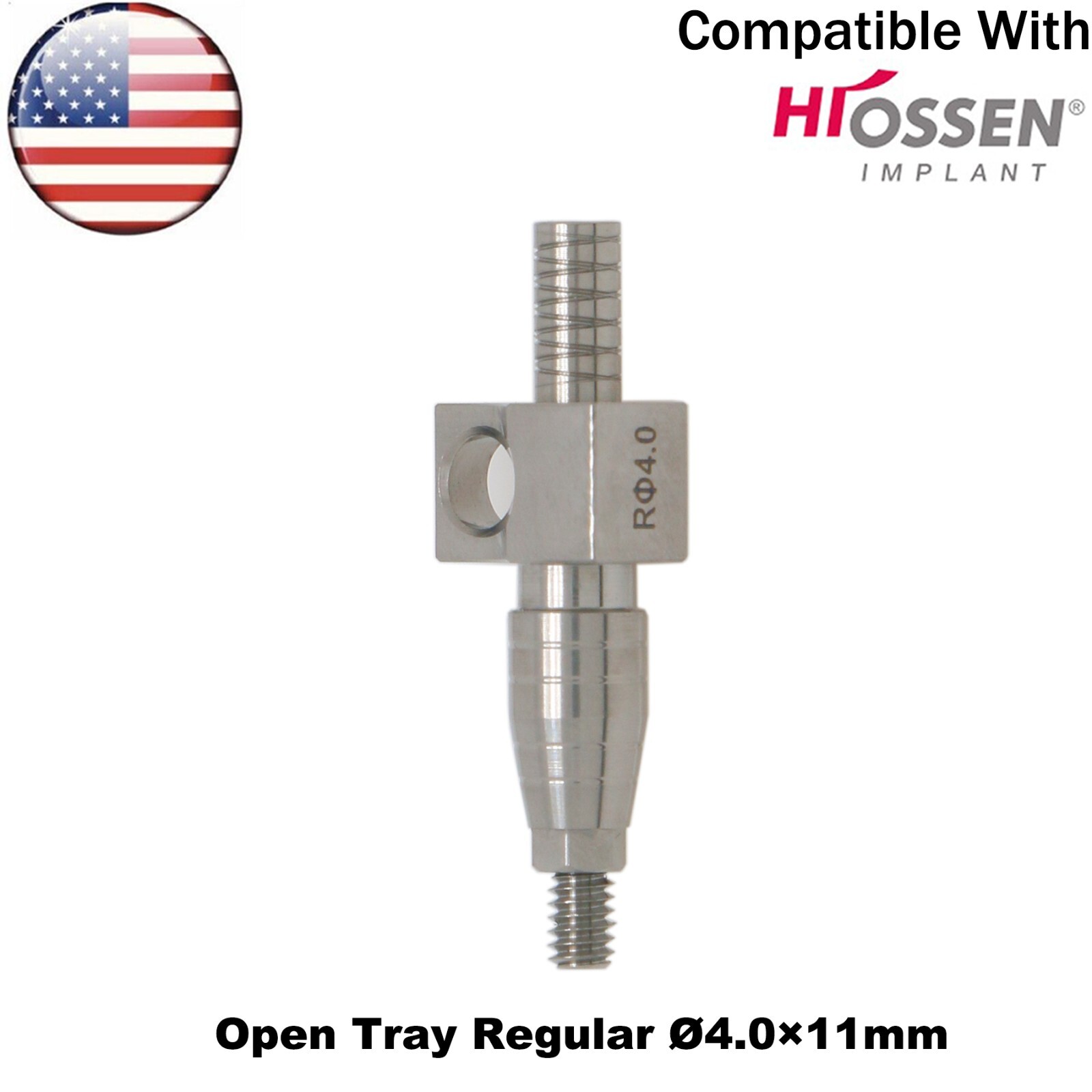 US Dental Transfer Impression Coping Open Tray M/R Fits Hiossen Osstem ET