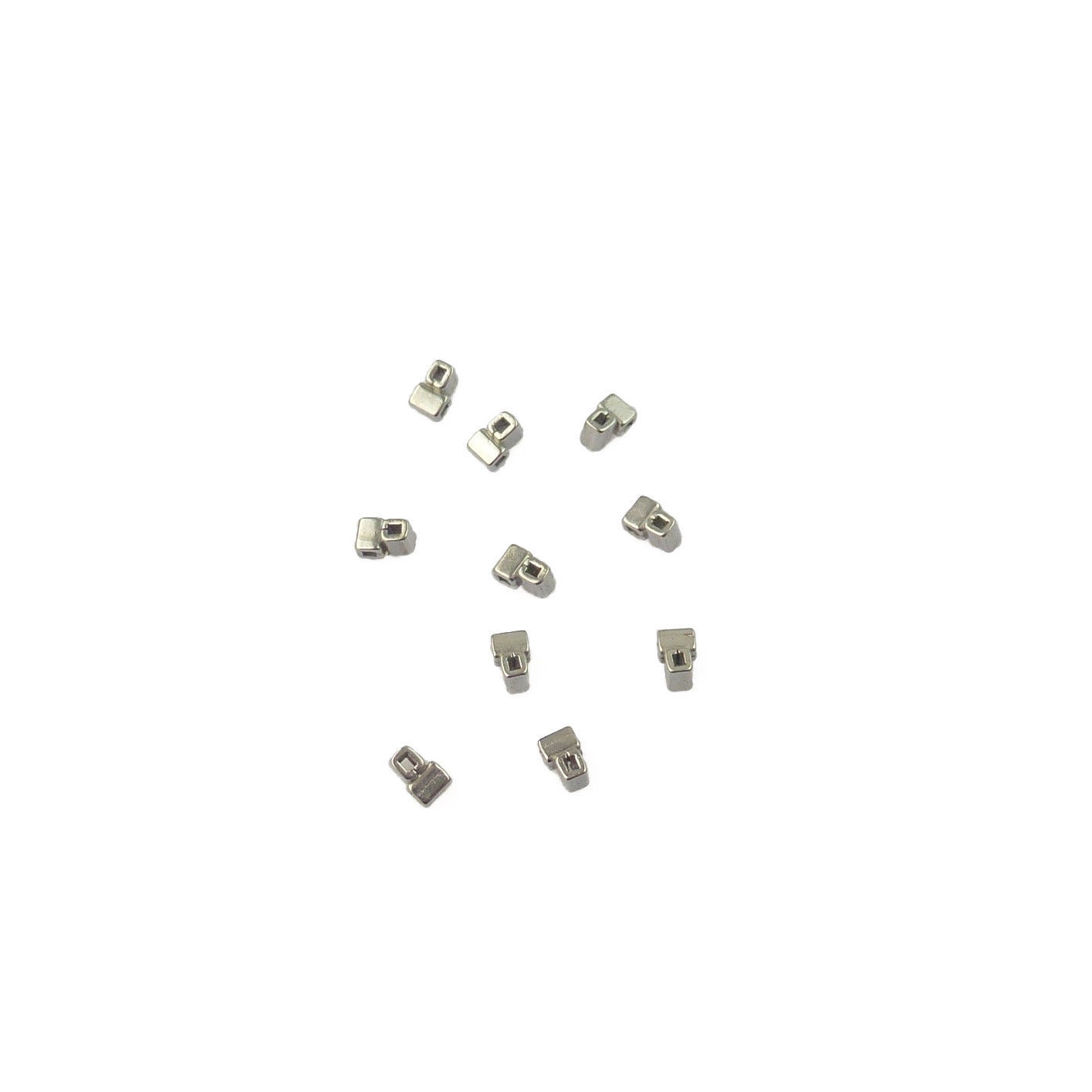 Dental Orthodontic Crimpable Hook Torque Spring Lingual Buttons Long Short Stop