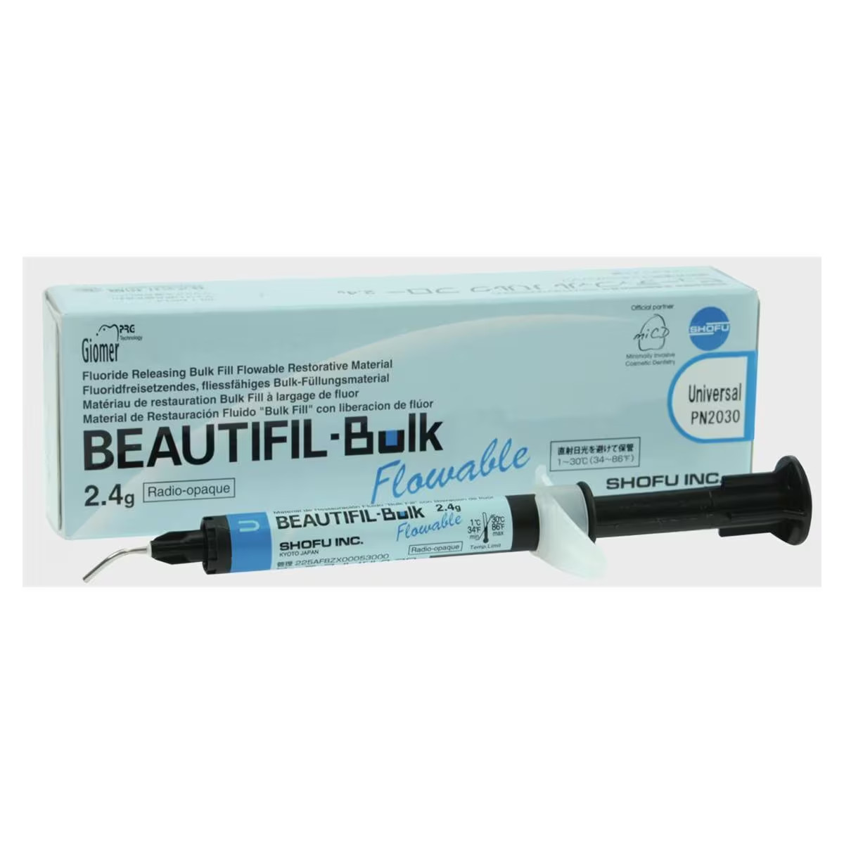 Shofu Dental 2030 Beautifil Bulk Flowable Composite 2.4 Gm Universal Fast Ship