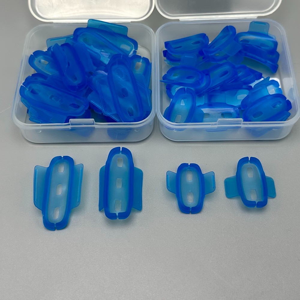 20pcs/box Minidam Silicone Gingival Protection Rubber Dams Latex Free Mini Tool
