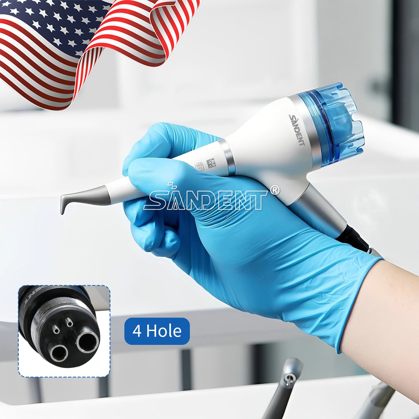CICADA Dental 20:1 Reduction Implant Contra Angle Low Speed Handpiece Latch Type