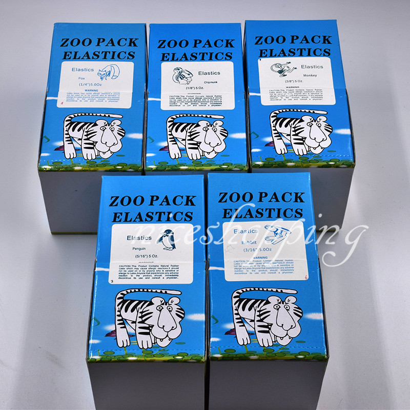 Dental Orthodontic Rubber Bands Elastics Latex Braces 3.5 /5.0 /6.5 oz All Sizes