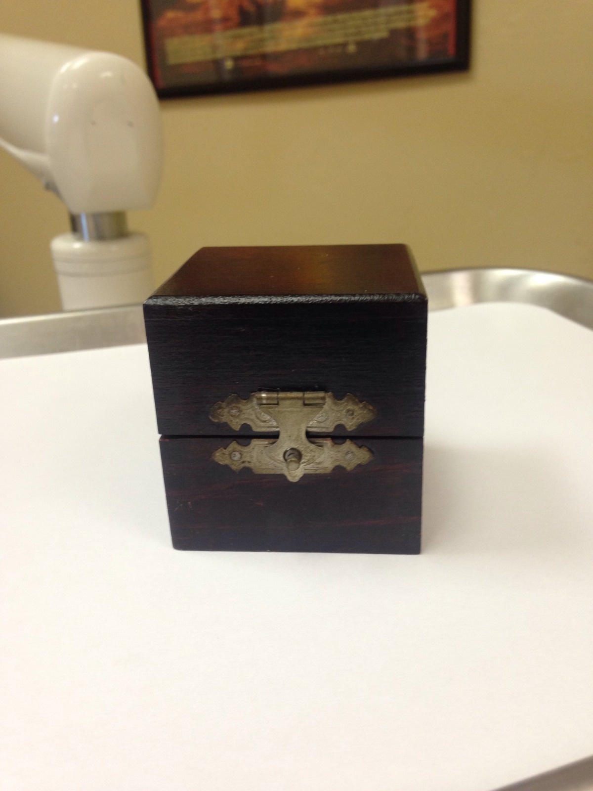 Antique S.S. White Dental Post Kit Dovetailed Box