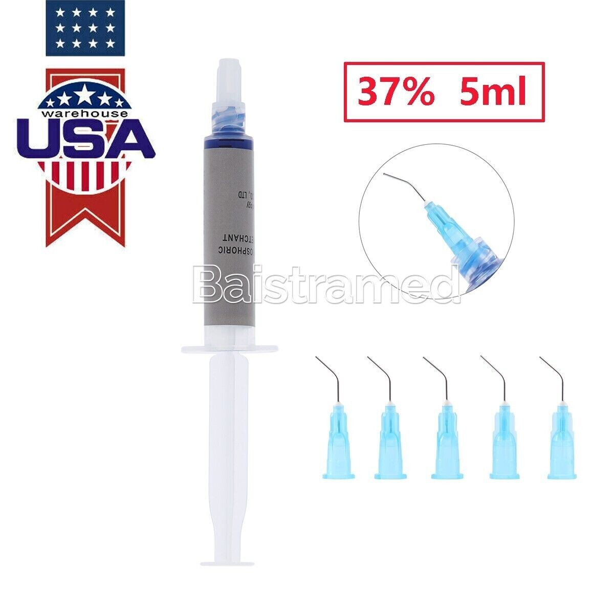 Dental Etching Gel 37% Acid Etching Silica Gel Adhesive