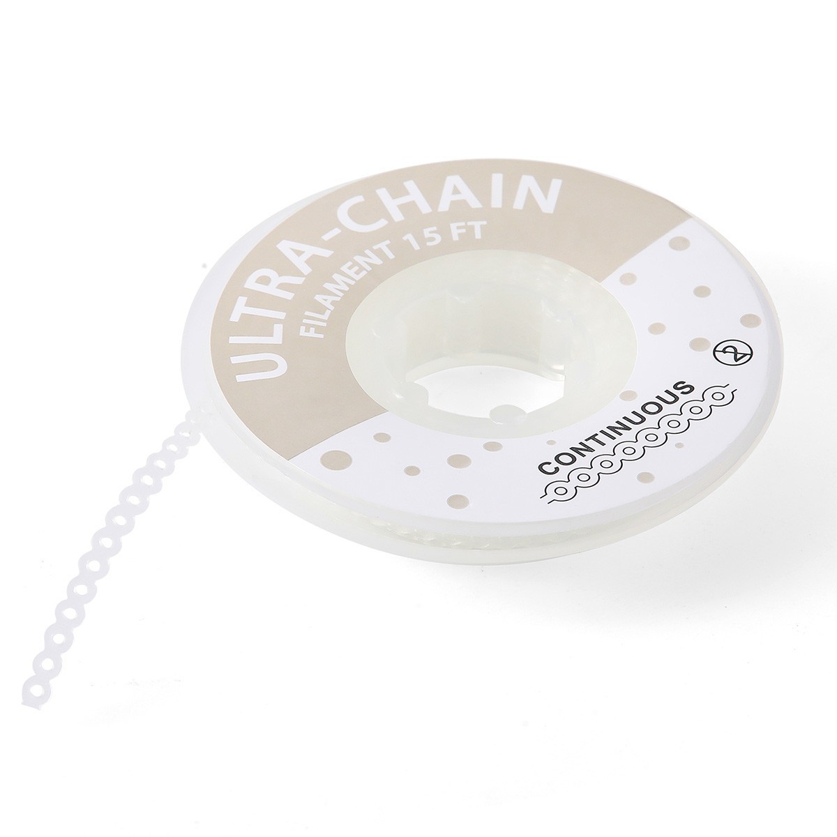 Dental Ligature Band Elastic Elastomeric Tie + Power Chain Short Long Continuous