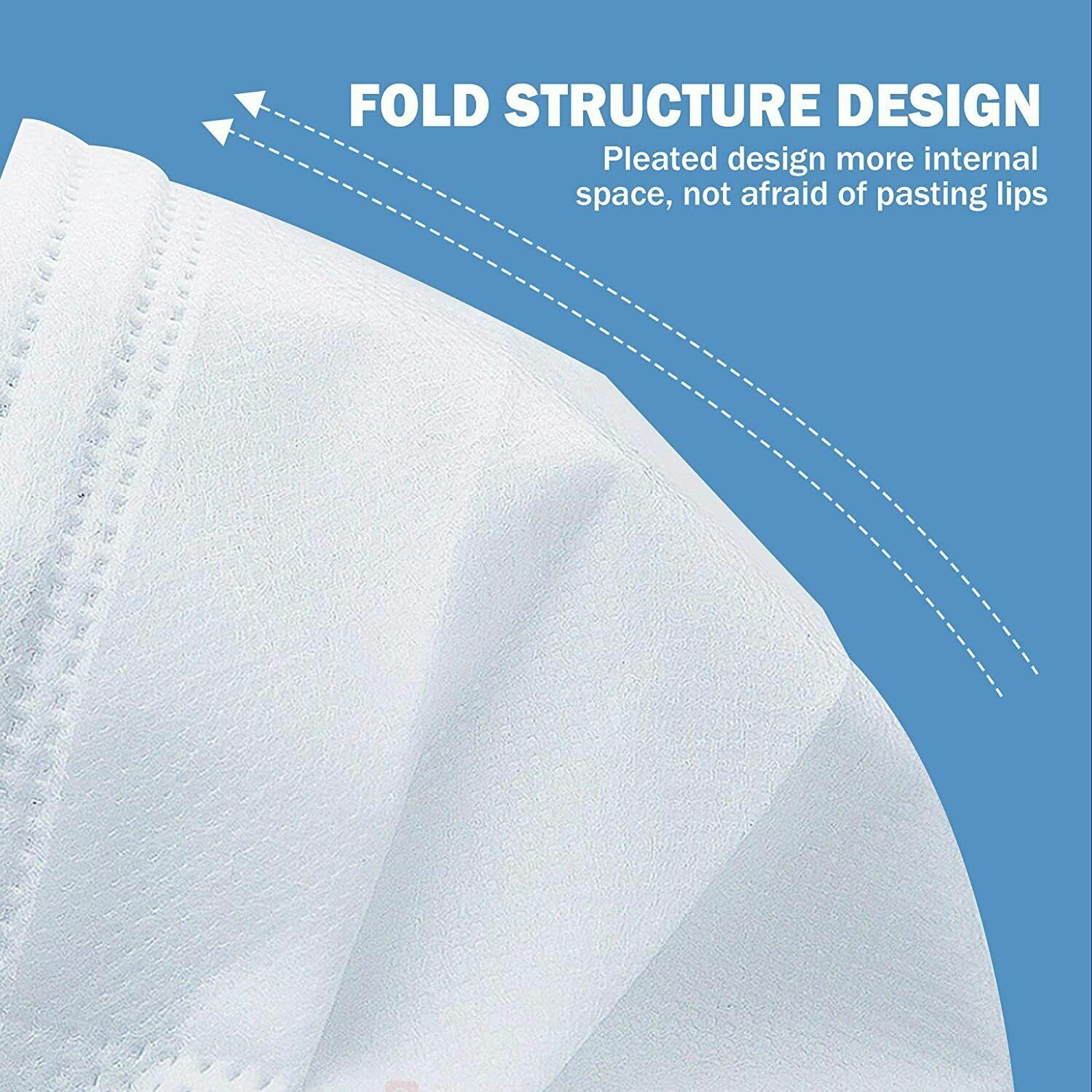 [KIDS] 50-1000 Pcs 3-Layer Disposable Face Mask Children Mouth Cover-White