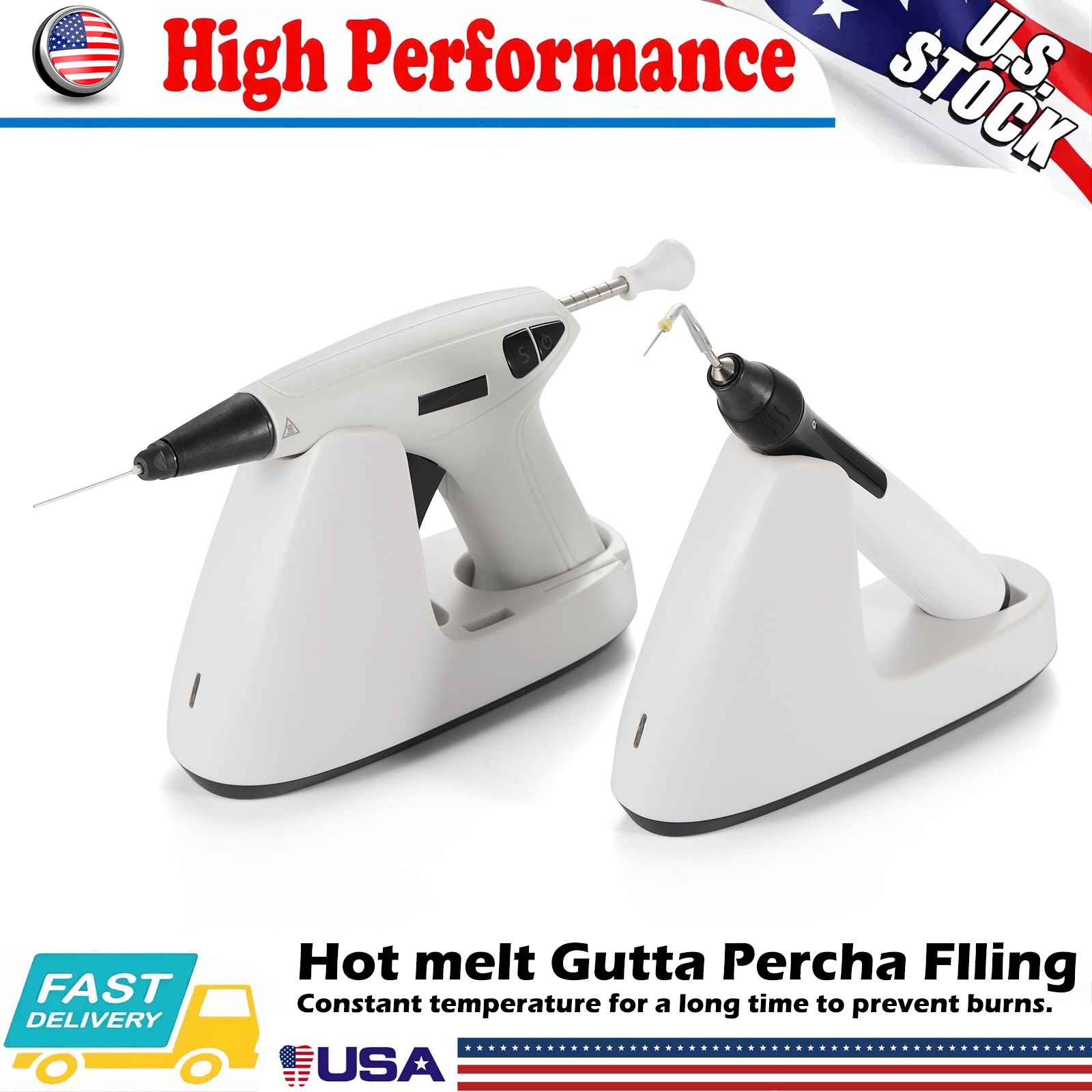 Dental Obturation System Gutta-percha Endodontic Heated Gun with Heated Pen