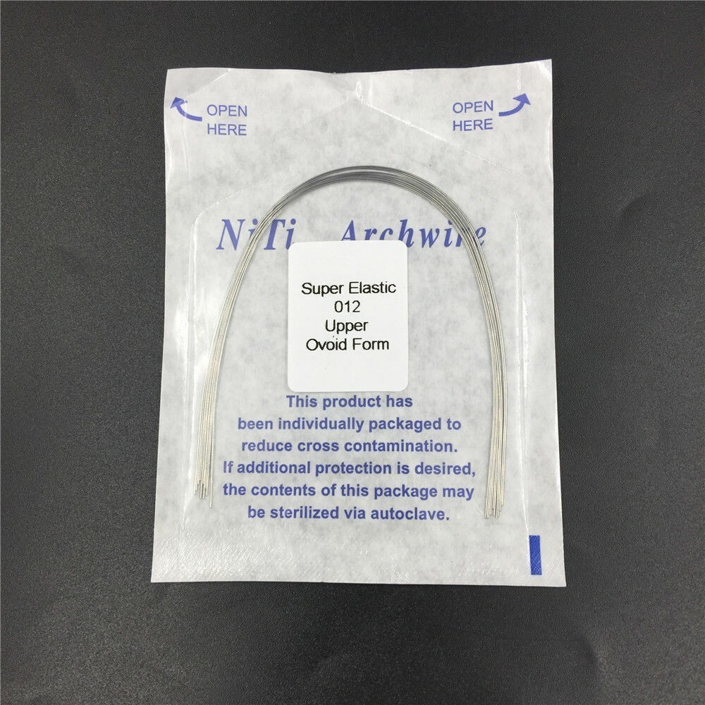Dental Orthodontic Ligature Ties NiTi Arch Wire 0.022 Roth Brackets Braces Kit