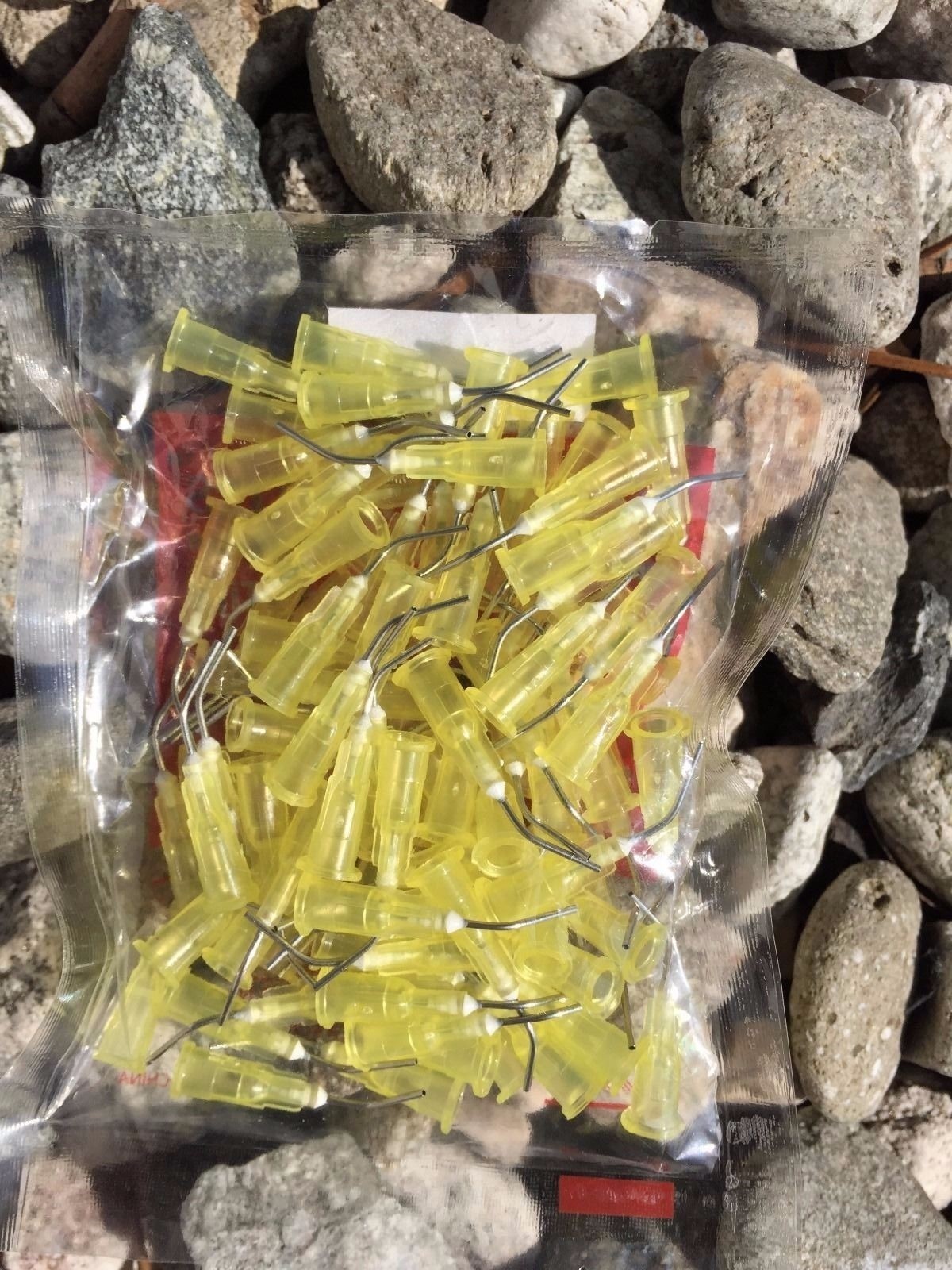 Dental flow YELLOW Delivery Tips 100/pkg 20 Gage
