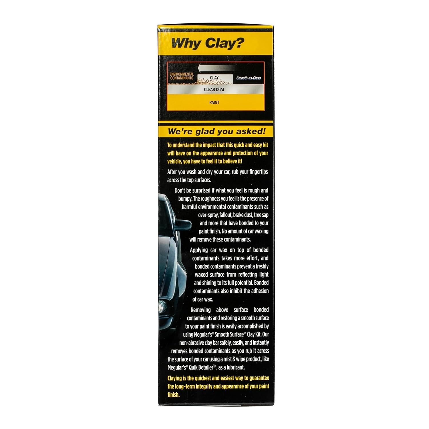 G191700 Smooth Surface Clay Kit, Safe and Easy Car Claying for Smooth as Glas…
