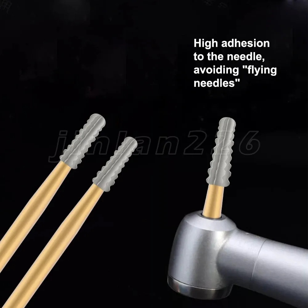 Dental Carbide Burs FG1957-FG1958 High Speed Tungsten Steel Crown Metal Cutt Bur