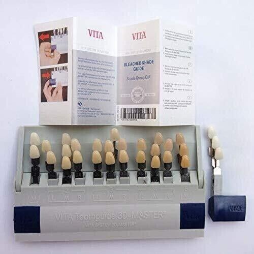 VITA 100% Original 3D Master Authentic Tooth ShadGuide with Bleach Shade GERMANY