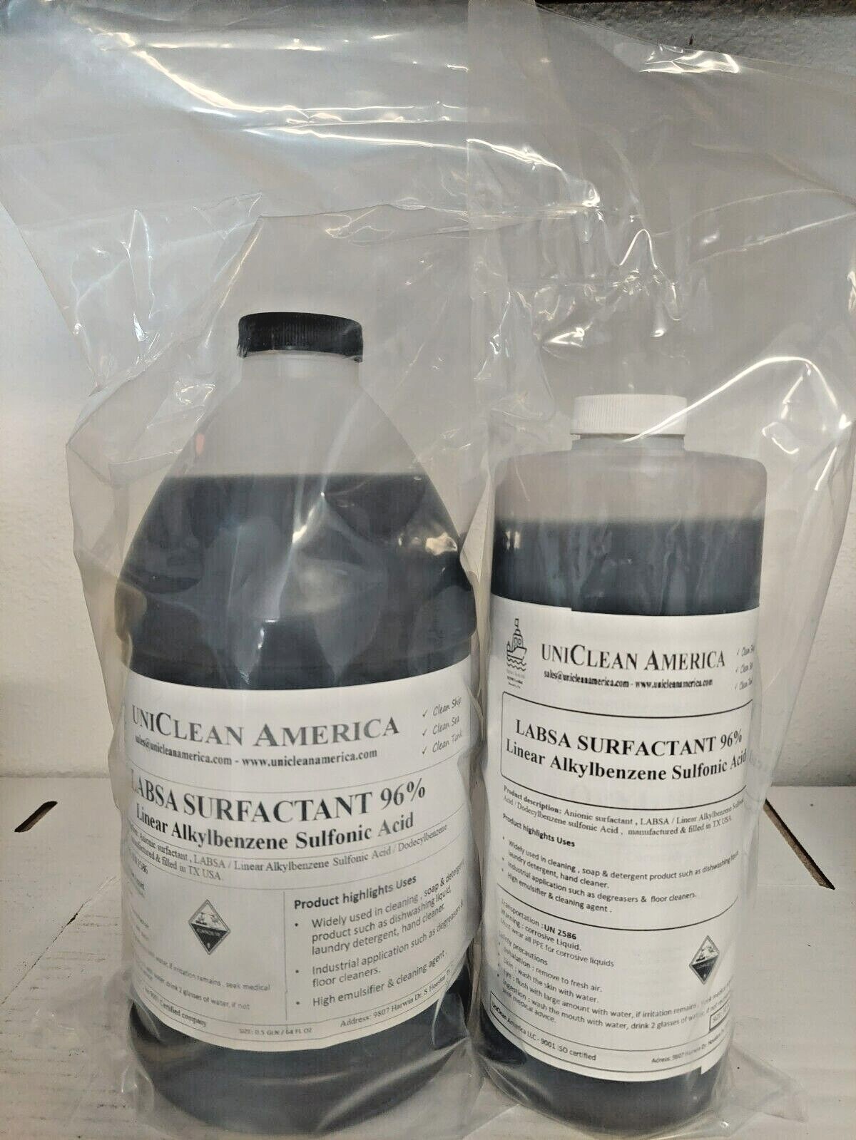 LABSA – Linear Alkyl Benzene Sulphonic Acid 96% – DDBA SURFACTANT