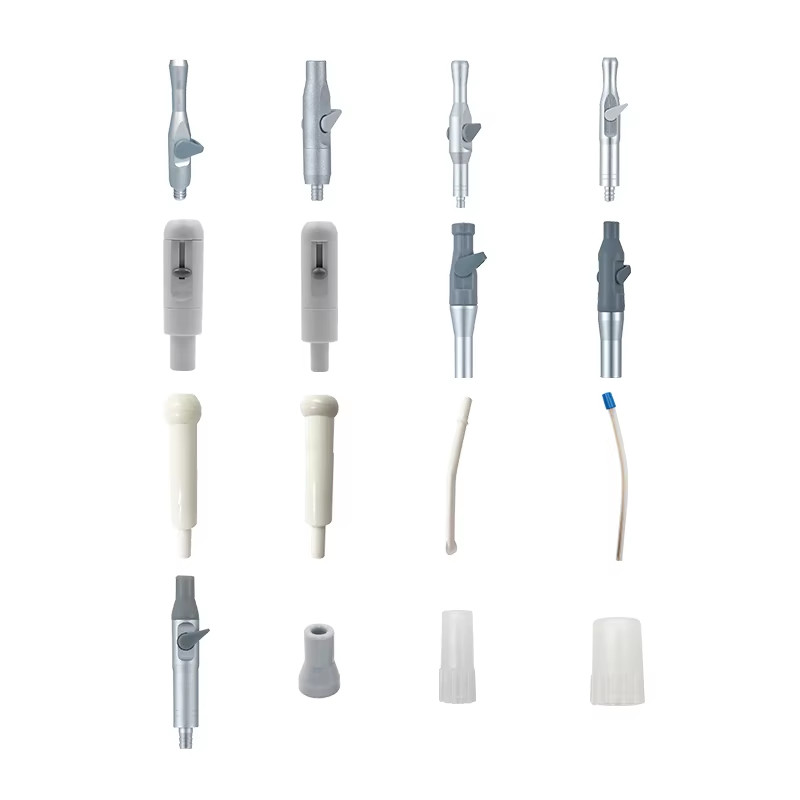 Dental Valve Oral Saliva Ejector Suction Short Strong Weak Handpiece Tip Adaptor