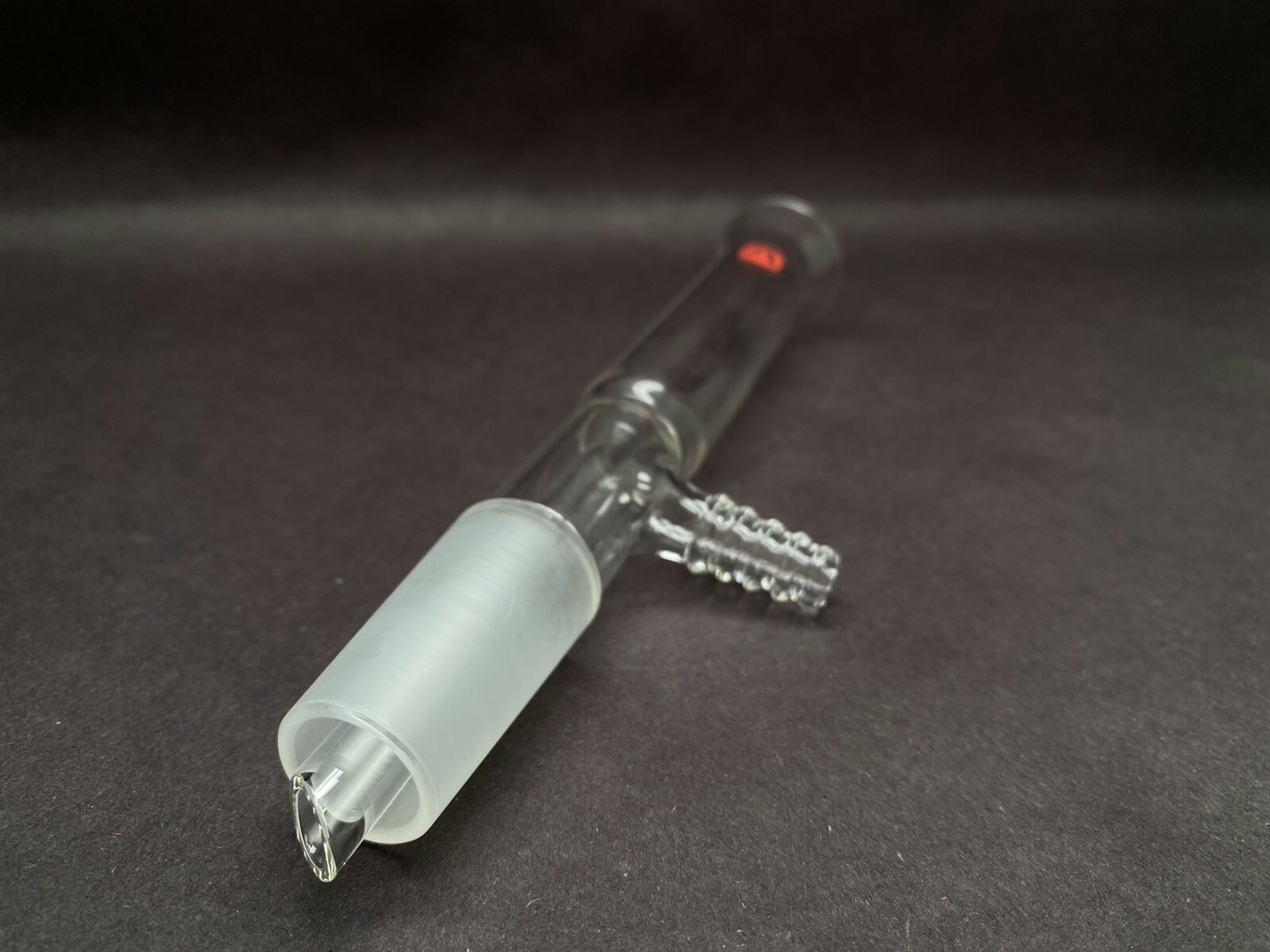 Aldrich Glass 24/40 Vacuum Filtration Adapter 31mm Flange for #3 Pluro Stopper