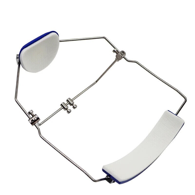 Dental Orthodontic Mask Forward Pull Headgear Double Lever Adjustable Face