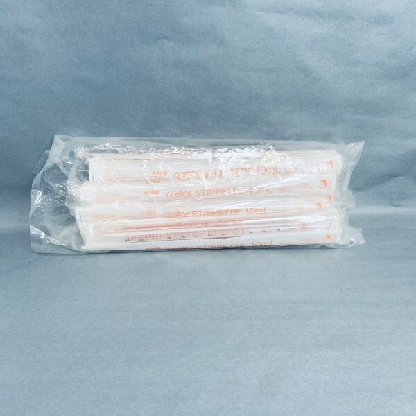 Corning Serological Pipette 10 ml Polystyrene Total of 75 Pipets