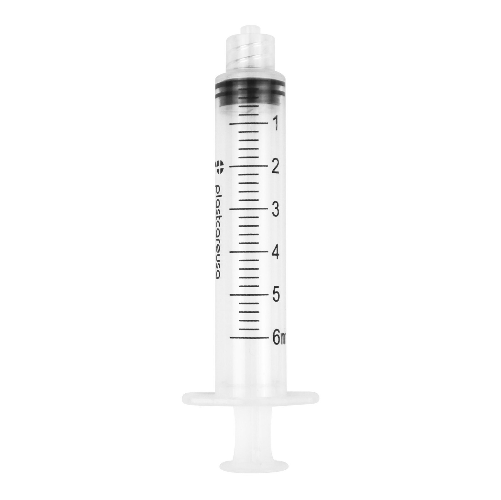 100 6ml 6cc Luer Lock Disposable Syringes (Non-Sterile) for Saline Oral Medicine