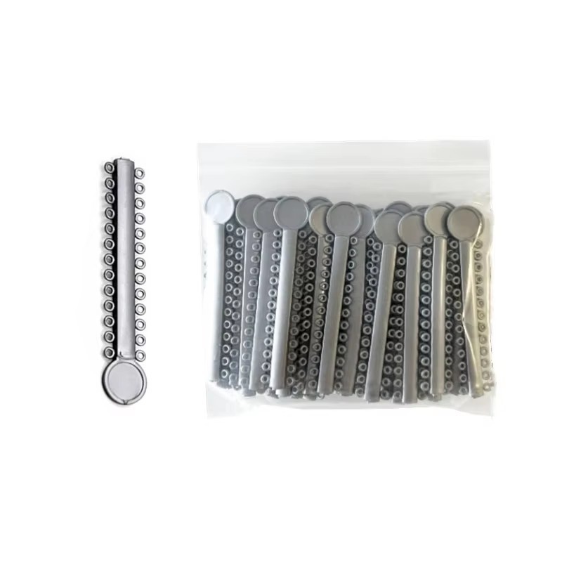 Dental Orthodontic Braces Elastic Ligature Ties Rubber Bands Single/Double Color