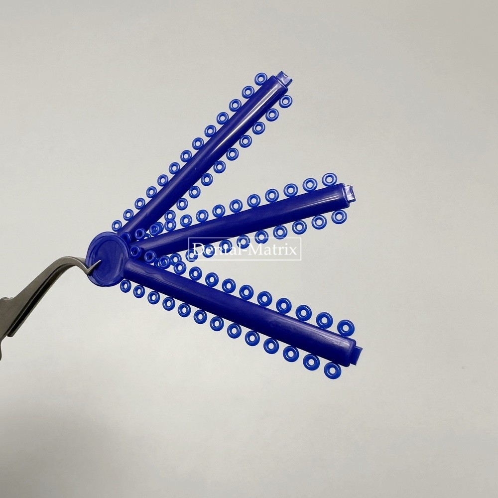 Dental Ortho Ligature Ties Elastic Rubber Bands 1040Pcs For Teeth Bracket Brace
