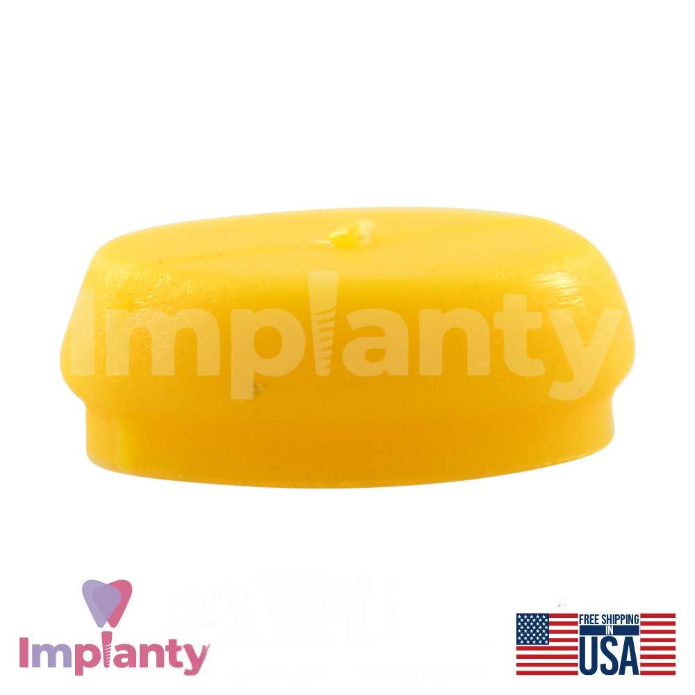 5x Dental Straight Lock Attachment Extra Soft Silicone Set Conical NP 2.25mm