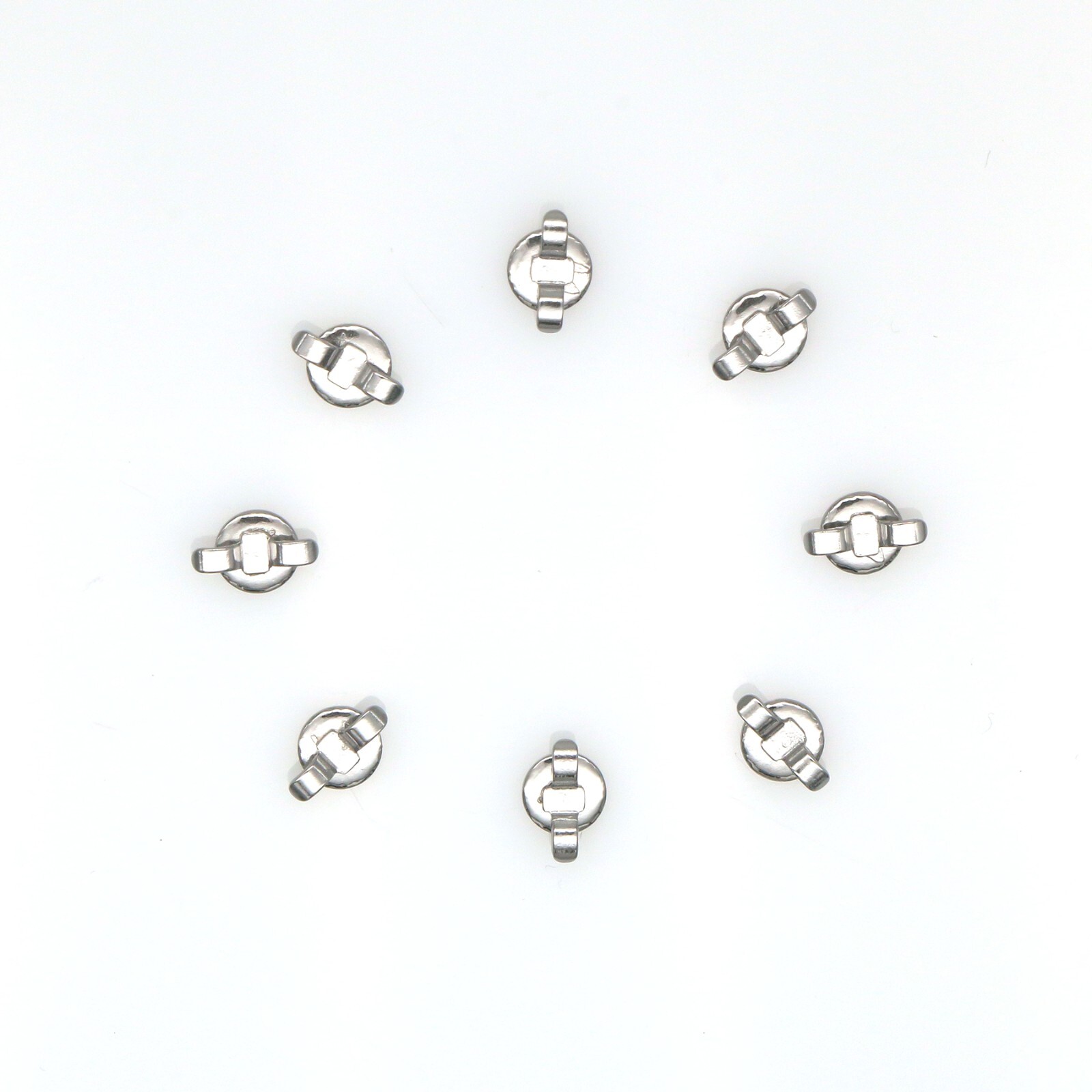 Dental Ortho Bondable Hinge Traction Button Crimpable Hook Lingual Retainer Band