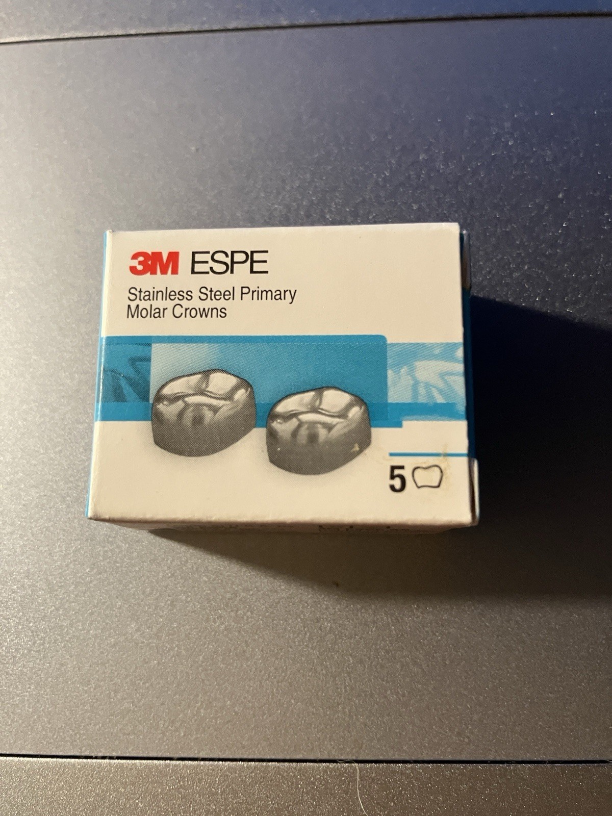 3M ESPE Pediatric Molar Crowns Box of 5 Size DLL 4
