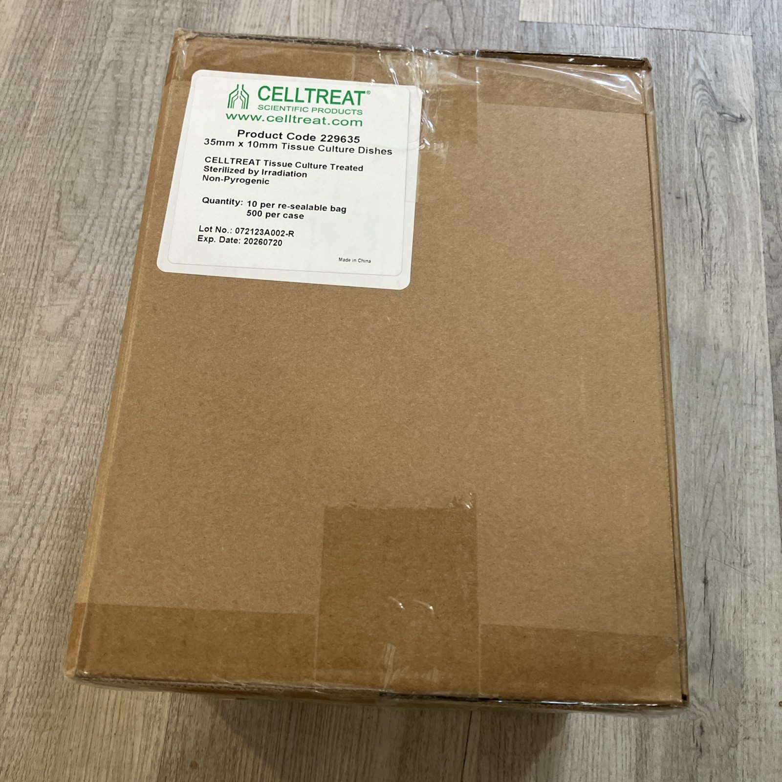 NEW CELLTREAT # 229635 Tissue Culture Treated Dishes 35mm x ñ