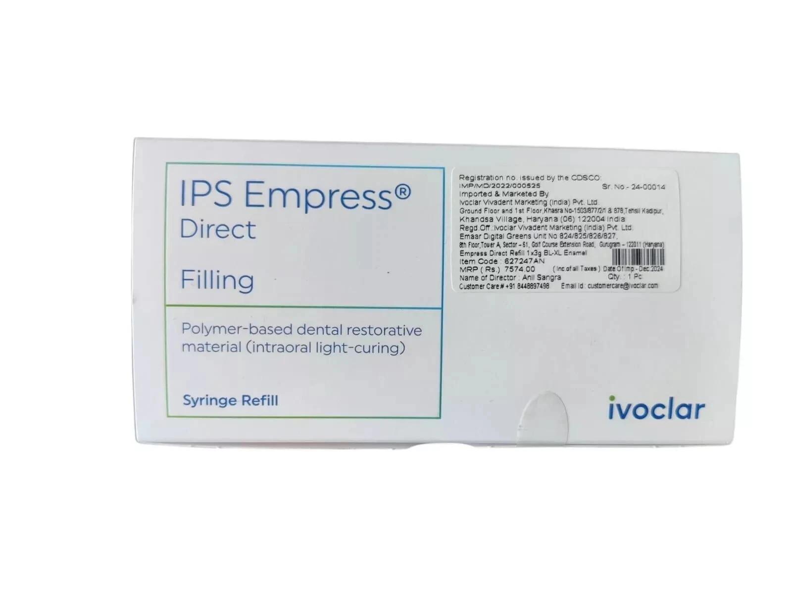 Ivoclar Vivadent IPS Empress for Most Esthetic Direct Restorations Refill Pack