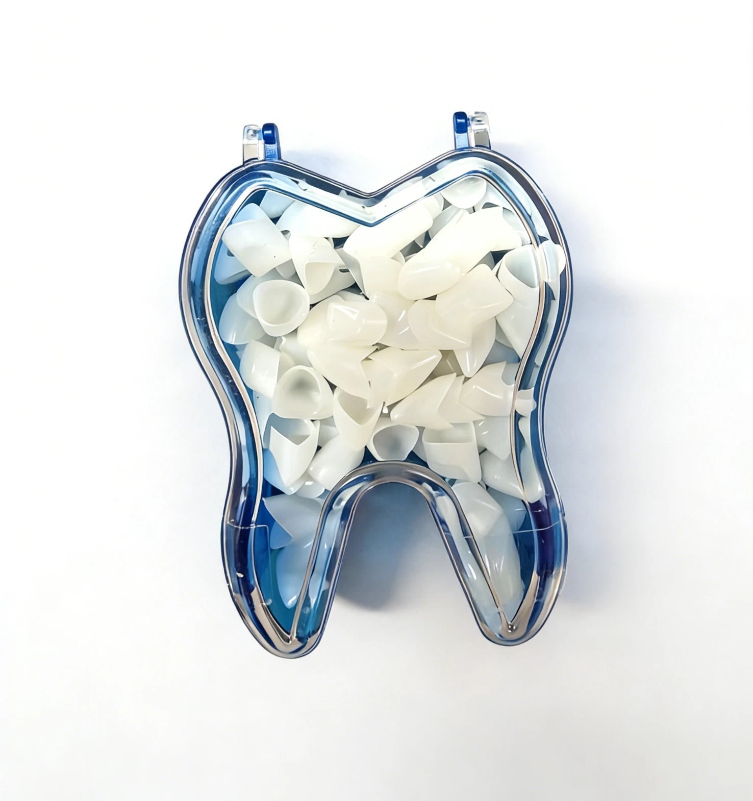 50 Pcs/Box Dental Whitening Front Temporary Crown Material Polycarbonate Tooth