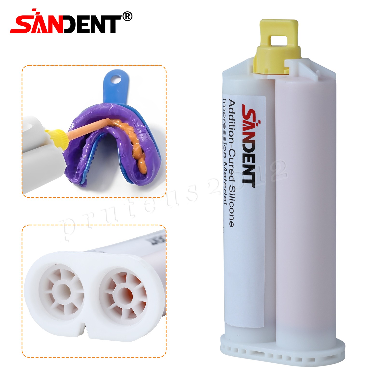 Dental LIGHT BODY FAST SET VPS PVS Impression Material 50ML Cartridges
