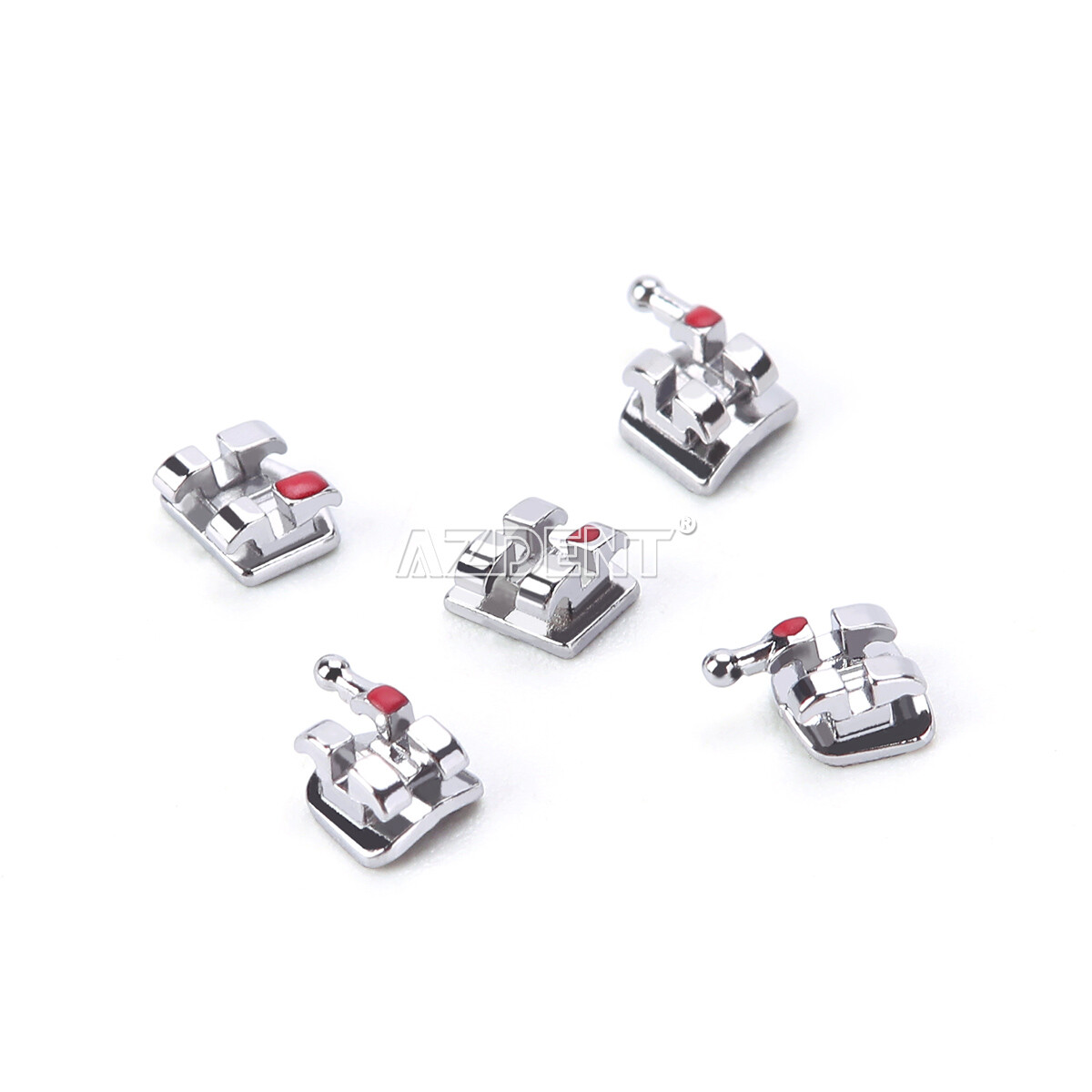 Dental Orthodontic MIM Monoblock Bracket Mini MBT/Roth 0.022/018 with 3-4-5 HooK