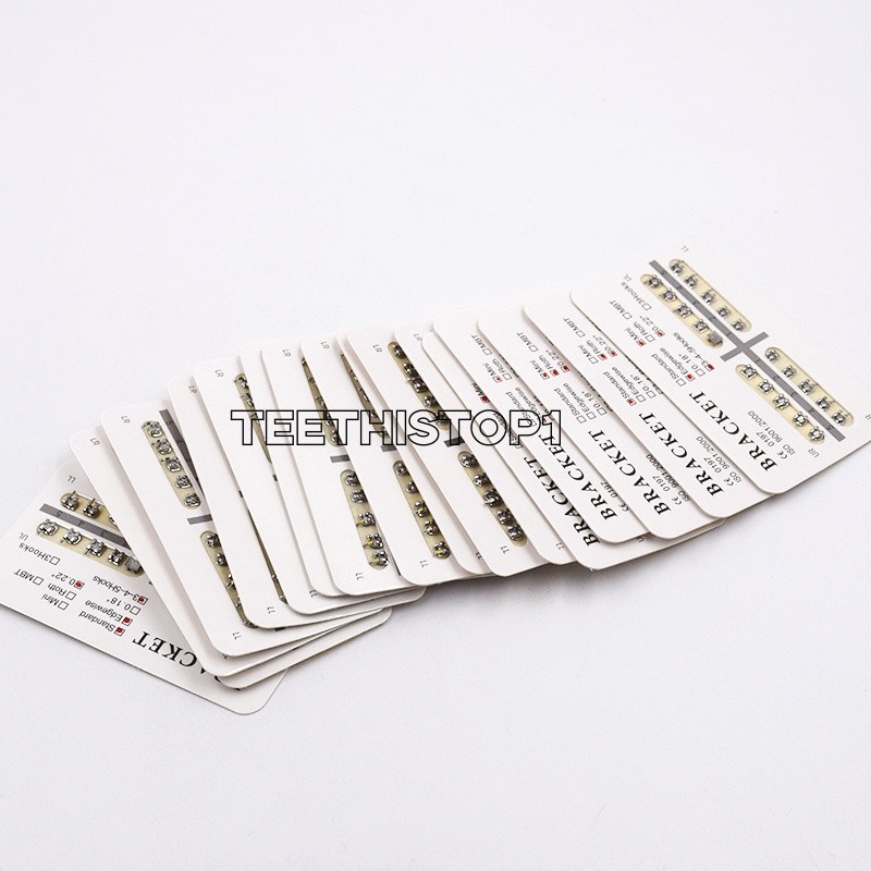 10 Packs Separable Dental Orthodontic Brackets Roth/MBT Mini/Standard 018/022