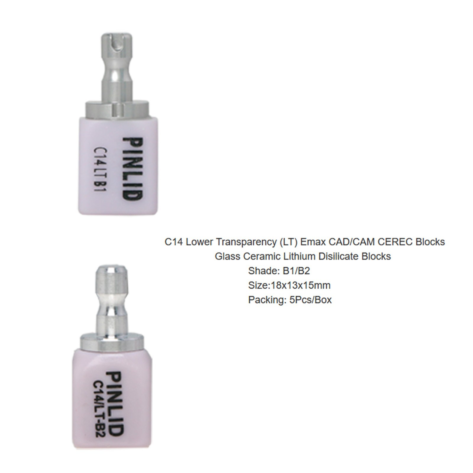 C14 Dental HT/LT Lithium Dislicate Ceramic blocks e.max CAD CEREC Blocks InLab