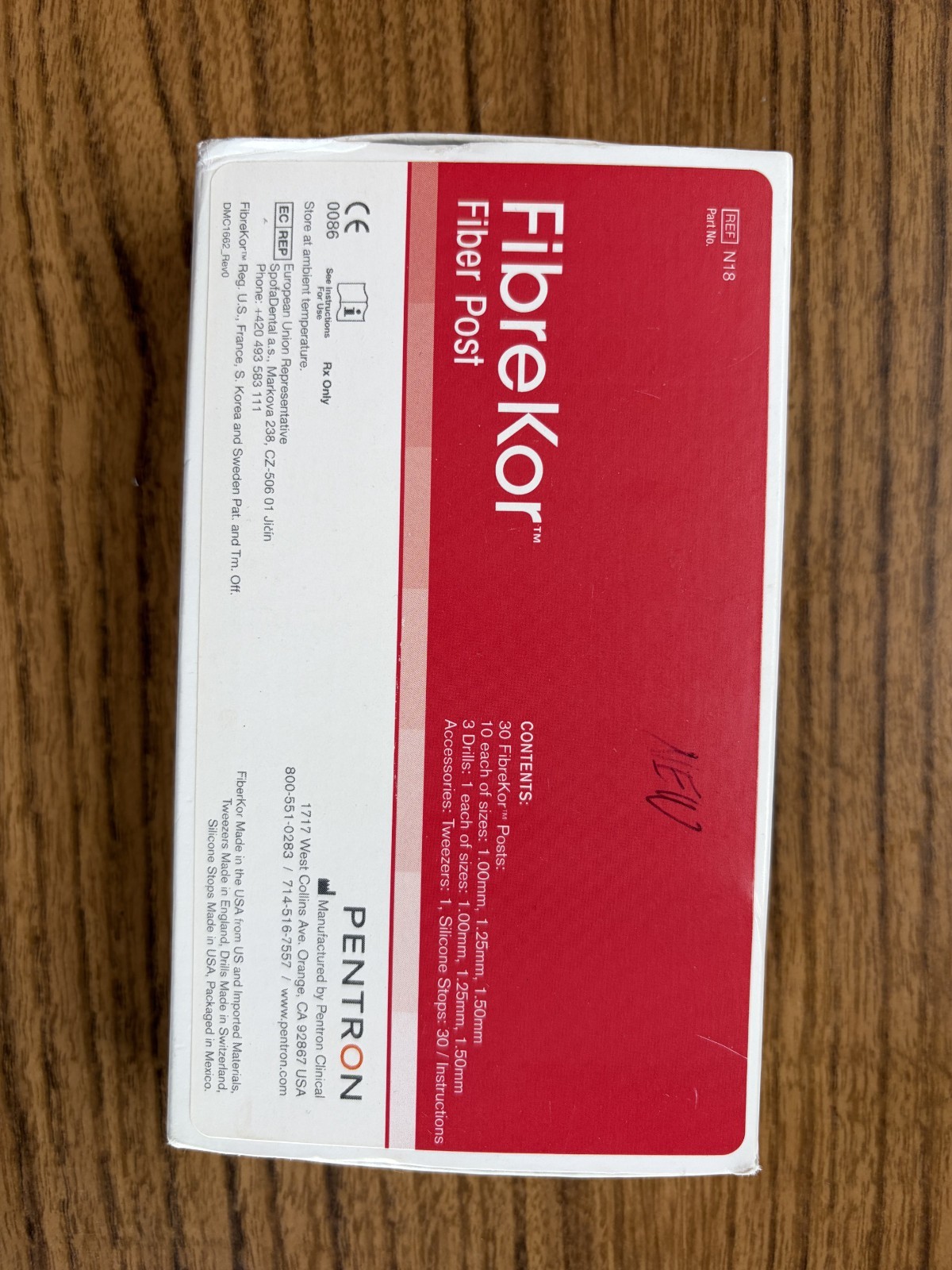 Pentron FibreKor Endodontic Fiber Post and Drill System