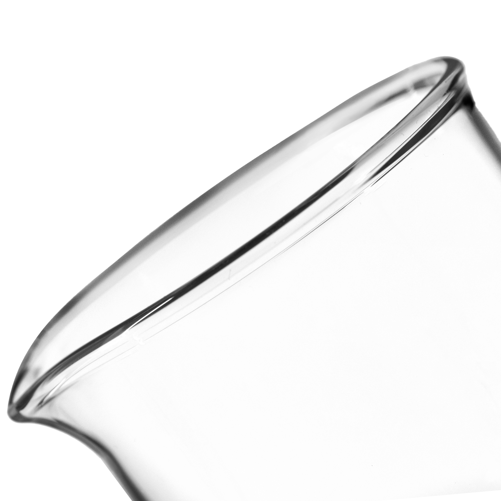 Eisco Labs 500ml Beakers, Tall Form, White Graduations, Borosilicate Glass – 6PK