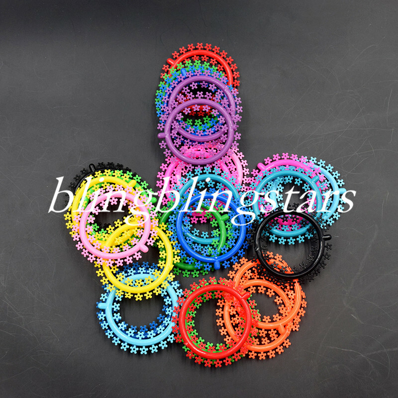 1000 Pcs/Pack Dental Orthodontic Cartoon Ligature Ties Flower Assorted Color