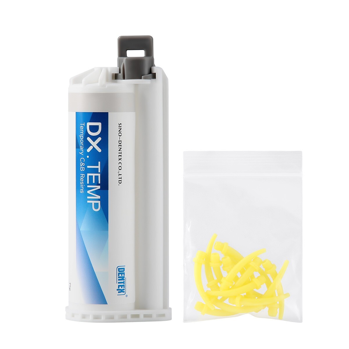 Dentex Dental Temporary Crown And Bridge Resin Material Cartridge 76g Shade A2