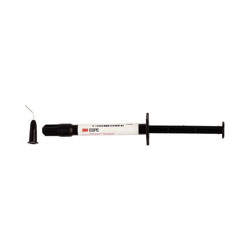 3M 12637 Clinpro Pit & Fissure Sealant Low Viscosity Light Cure Syringe 1.2 mL