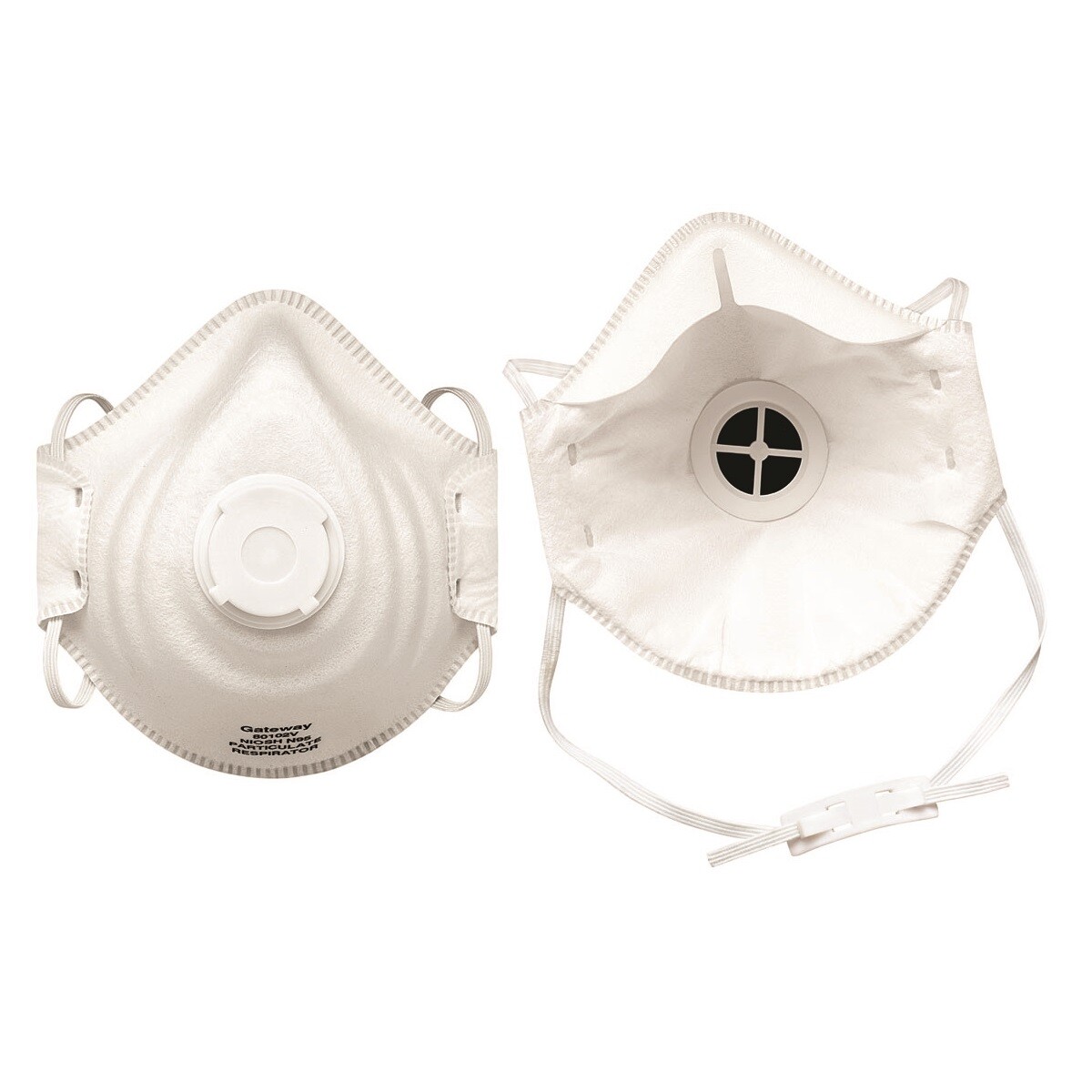 Peakfit N95 NIOSH Approved Particulate Respirator Mask, 80102V (10 Masks/Box)